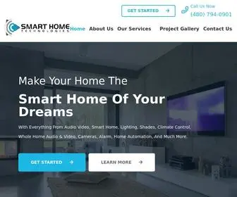 Smarthometechnologies.com(Home Automation Scottsdale) Screenshot