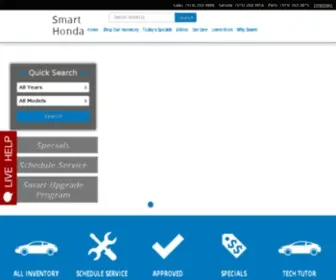 Smarthondadesmoines.com(Smart Honda) Screenshot