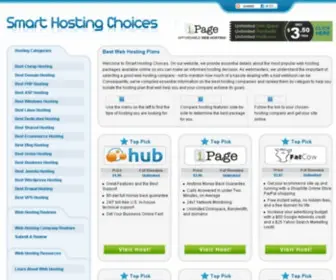 Smarthostingchoices.com(Best Web Hosting Providers 2013) Screenshot