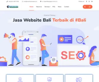 Smarthostmedia.com(Jasa Website Bali dan Jasa SEO bali) Screenshot