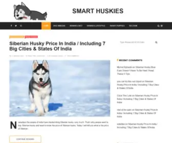 Smarthuskies.com(Dogs Price In India) Screenshot