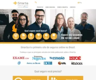 Smartia.com.br(Simule o Valor do Seguro do seu Carro Agora) Screenshot