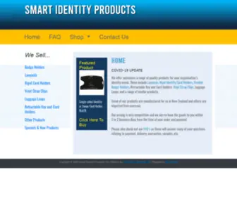 Smartid.co.nz(Quality products for your organisation’s identity needs) Screenshot