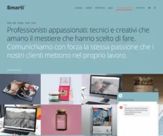 Smarti.it(Agenzia di Comunicazione) Screenshot