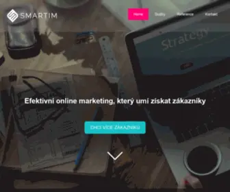Smartim.cz(Efektivní online marketing (SEO) Screenshot