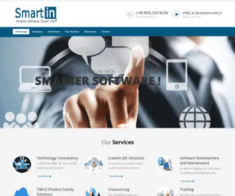 Smartin.com.tr(Smartin Information Technologies) Screenshot