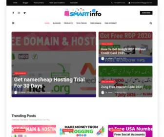 Smartinfo.site(A Best Website For Smart Informations) Screenshot