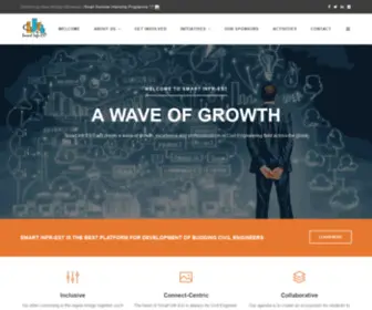 Smartinfrest.in(Smart Infrastructure Engineering Services Trust) Screenshot