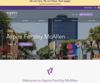 Smartivf.com(McAllen Fertility Clinic) Screenshot