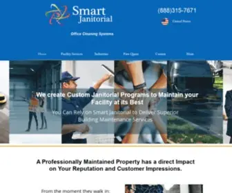 Smartjanitorial.com(Smart Janitorial Office Cleaning Systems) Screenshot