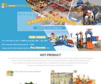 Smartkidsplaygrounds.com(Indoor Playground & Inflatable Toys Supplier) Screenshot