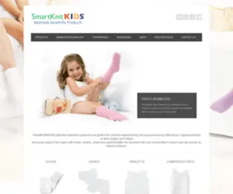 Smartknitkids.com(Seamless socks for kids) Screenshot