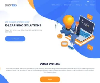 Smartlab.ba(Custom eLearning solutions) Screenshot