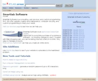 Smartlabsoftware.com(Website Services) Screenshot