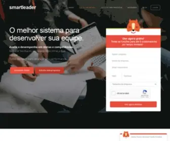Smartleader.com.br(Ferramenta para gestão de desempenho) Screenshot