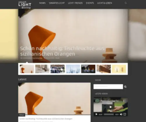 Smartlightliving.de(Das Licht) Screenshot