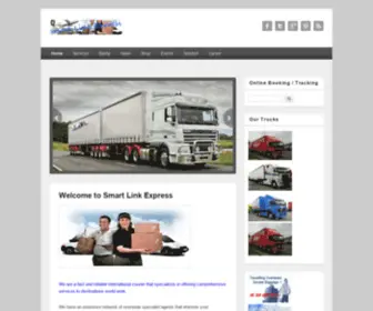 Smartlinkdelivery.com(Smart Link Express) Screenshot