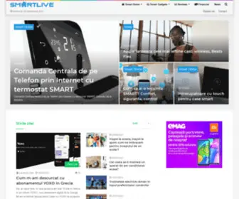Smartlive.ro(Tehnologie SMART la control) Screenshot