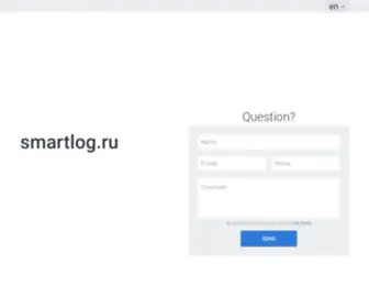 Smartlog.ru(Интернет статистика для сайта и счетчик посещения) Screenshot