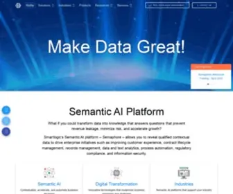 Smartlogic.com(Metadata Management & Semantic AI) Screenshot