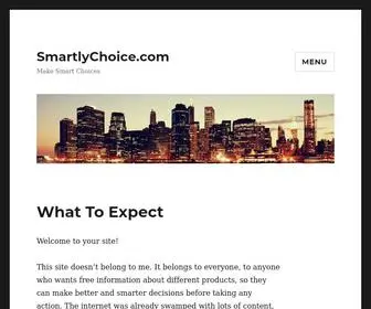 Smartlychoice.com Screenshot
