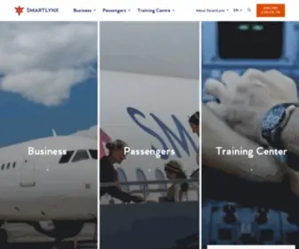 Smartlynx.aero(SmartLynx Airlines ACMI charter) Screenshot