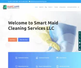Smartmaidcleaning.com(Professional Maids in Dubai) Screenshot