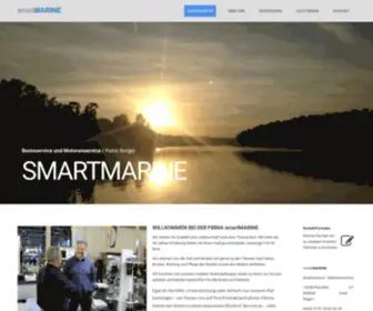 Smartmarine.de(Bootsservice und Motorenservice) Screenshot