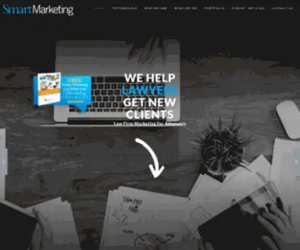 Smartmarketingnow.com(Legal Marketing to Aggressively Grow your Practice. We specialize in) Screenshot