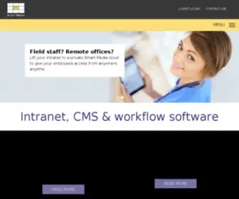 Smartmedia.com(Intranet software) Screenshot