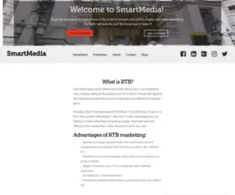 Smartmedia.network(Leader in rtb advertising and performance based advertising) Screenshot