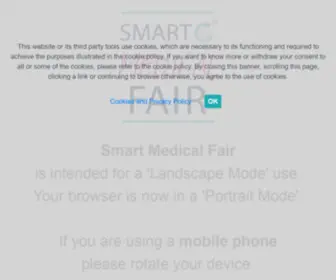 Smartmedicalfair.com(The Smart Medical Fair) Screenshot