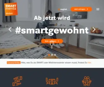 Smartments-Student.de(SMARTments student) Screenshot