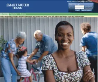 Smartmetertexas.com(Smart Meter Texas) Screenshot