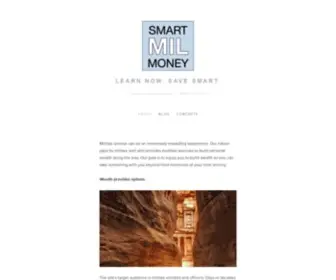 Smartmilmoney.com(Smart Mil Money) Screenshot