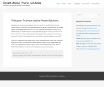 Smartmobilephonesolutions.com(Smart Mobile Phone Solutions) Screenshot