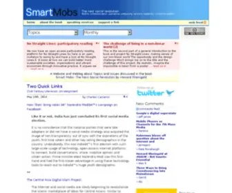 Smartmobs.com(Smart Mobs) Screenshot
