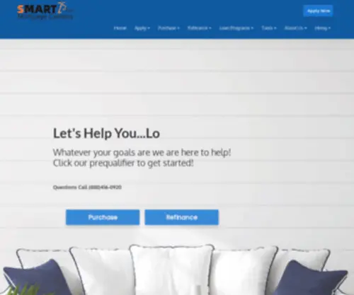 Smartmortgagecentersinc.com(Smart Mortgage Centers) Screenshot