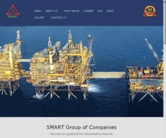 Smartmyanmargroup.com(SMART Group of Companies) Screenshot