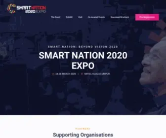 Smartnationexpo.org(Smart Nation 2020 Expo) Screenshot
