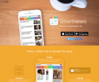 Smartnews.be(Discover your world every day) Screenshot