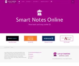 Smartnotesonline.com(Smart Notes Online) Screenshot