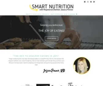 Smartnutrition.ca(Smart Nutrition by Jessica Penner) Screenshot