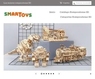 Smartoyscolombia.com(Rompecabezas 3D) Screenshot