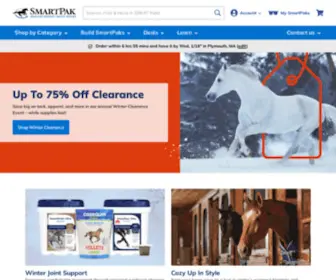 Smartpakequine.com(SmartPak Equine) Screenshot