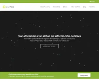 Smartpanel.com(Expertos en inteligencia de datos e interpretación visual) Screenshot