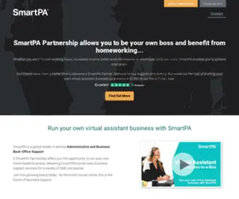 Smartpapartnership.com(SmartPA Partnership) Screenshot