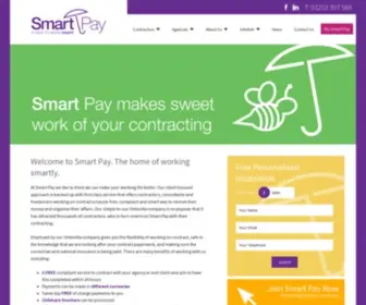 Smartpaylimited.com(Our simple to use Umbrella company) Screenshot