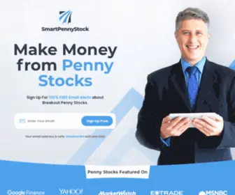 Smartpennystock.com(Smart Penny Stock) Screenshot