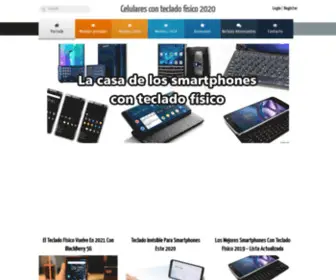 Smartphonecontecladofisico.com(Celulares con teclado fisico) Screenshot